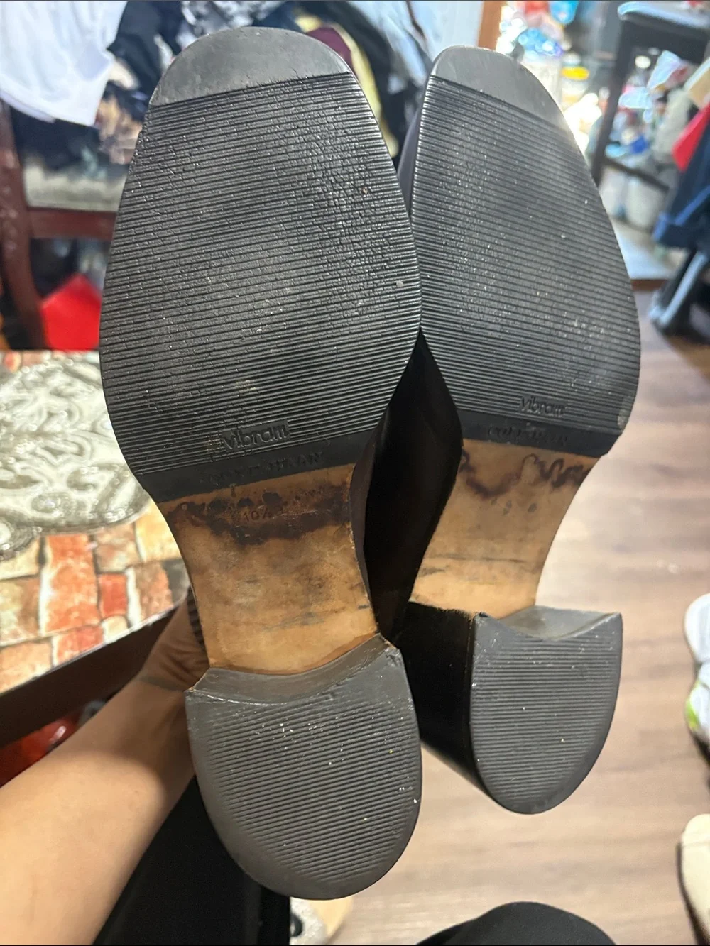 Cole Haan Brown Leather Chelsea Booties